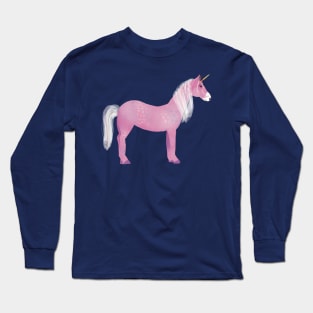 Pink Unicorn Long Sleeve T-Shirt